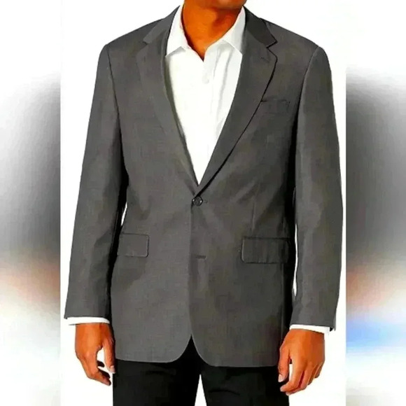 Boss by Hugo Boss Charcoal Gray Wool blazer - size 38R in good condition - Picture 1 of 10